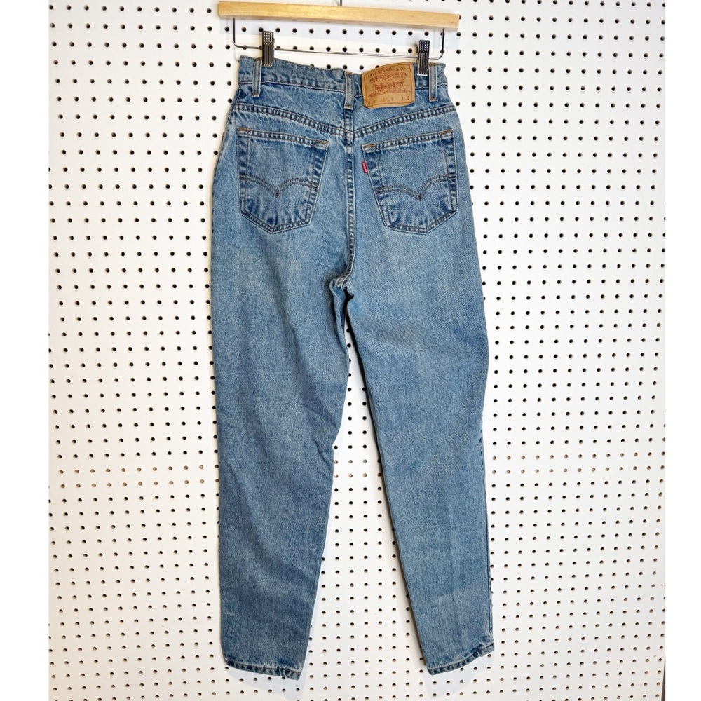 Levi’s | Vintage 1995 512 Slim Fit Tapered Leg Jeans Women’s Sz 7S Made in USA - Picture 2 of 7